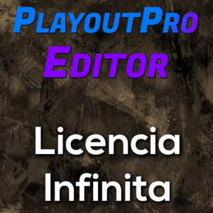 Licencia PlayoutPro (Sólo editor)